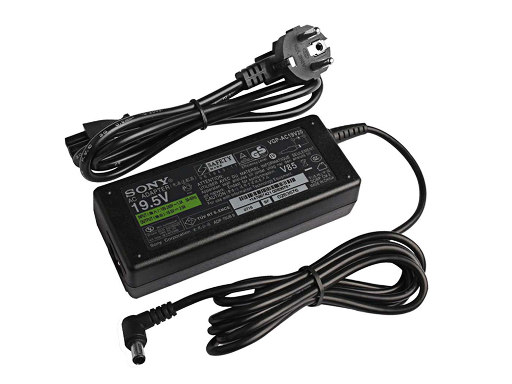 Alkuperäinen 75W Adapteri Laturi Sony Vaio VGP-AC19V20 VGP-AC19V37