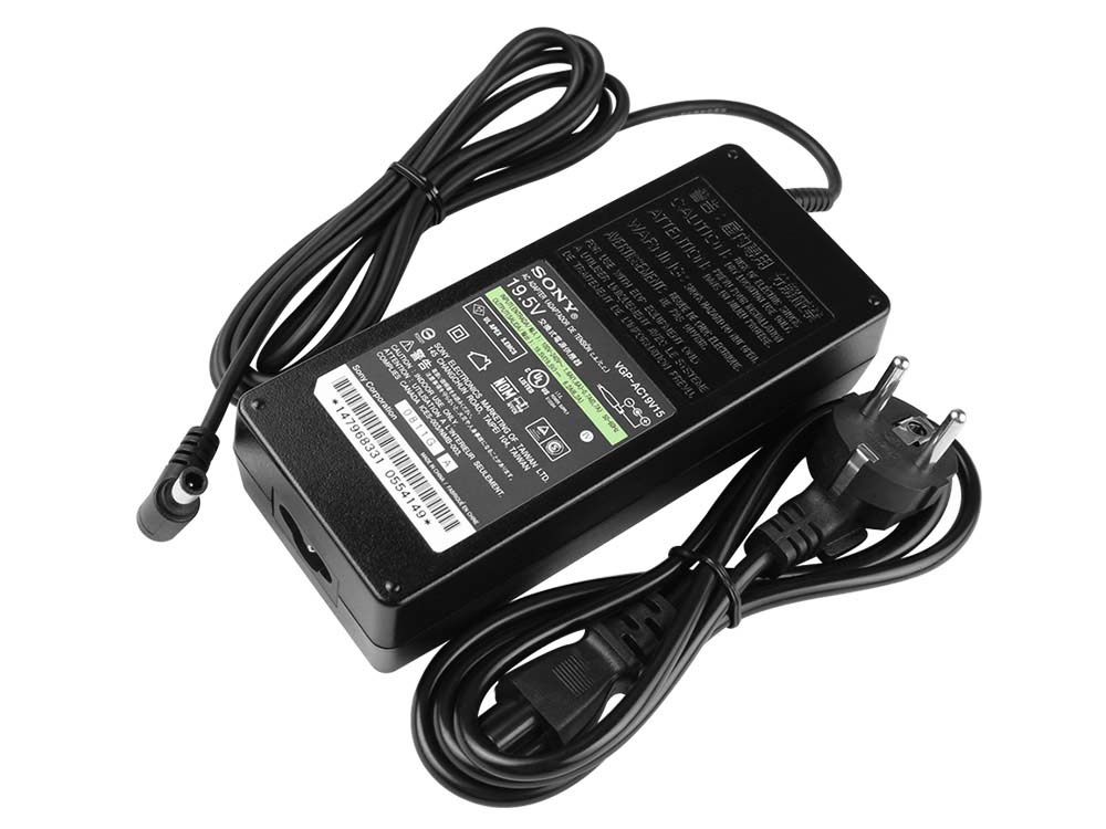 Alkuperäinen 120W Adapteri Laturi Sony ACDP-120E02 + Vapaa johto