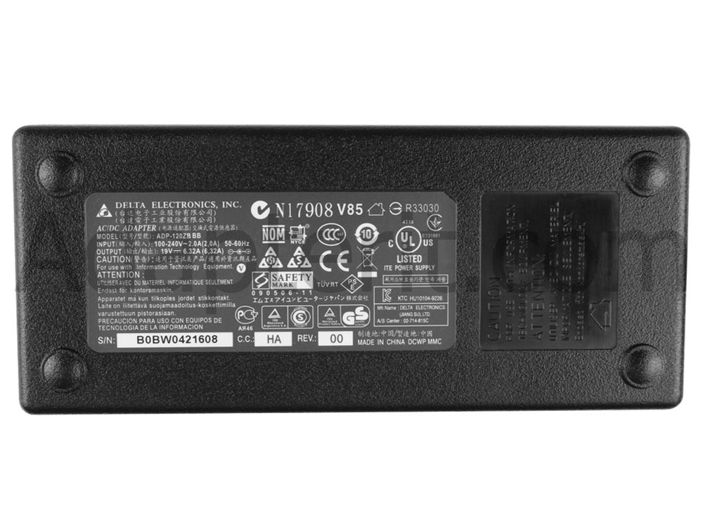 Alkuperäinen 120W Adapteri Laturi Toshiba Equium A60-152 A60-155 A60-156