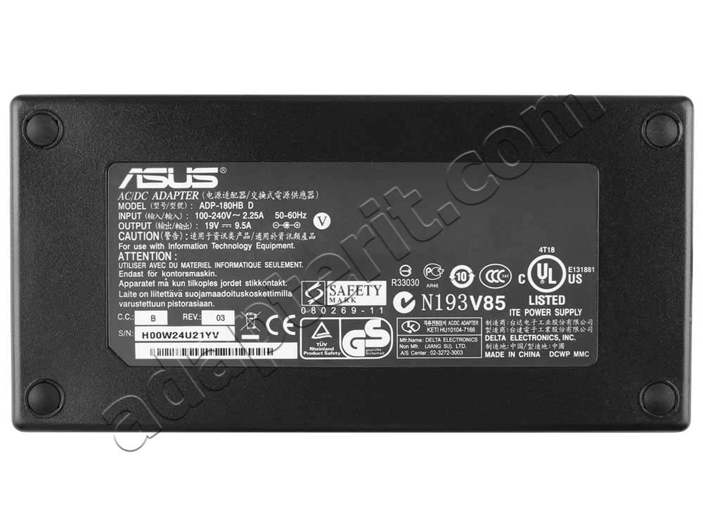 Alkuperäinen 180W Adapteri Laturi Asus 04G266009420 ADP-180HB D A4S A4SP