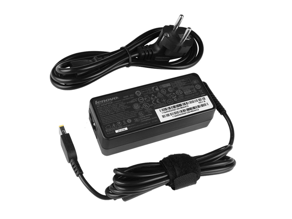 Alkuperäinen Adapteri Laturi Lenovo ThinkPad T560 20FJ 65W + Vapaa johto